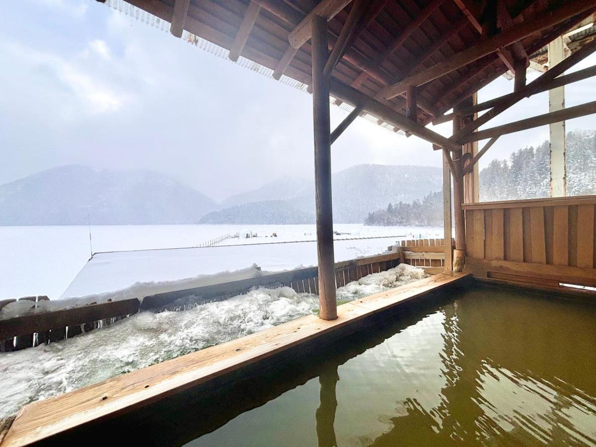 ชิการิเบตุ โคฮัง ออนเซน โฮเทล ฟูซุย Hotel Shikaoi  ภายนอก รูปภาพ
