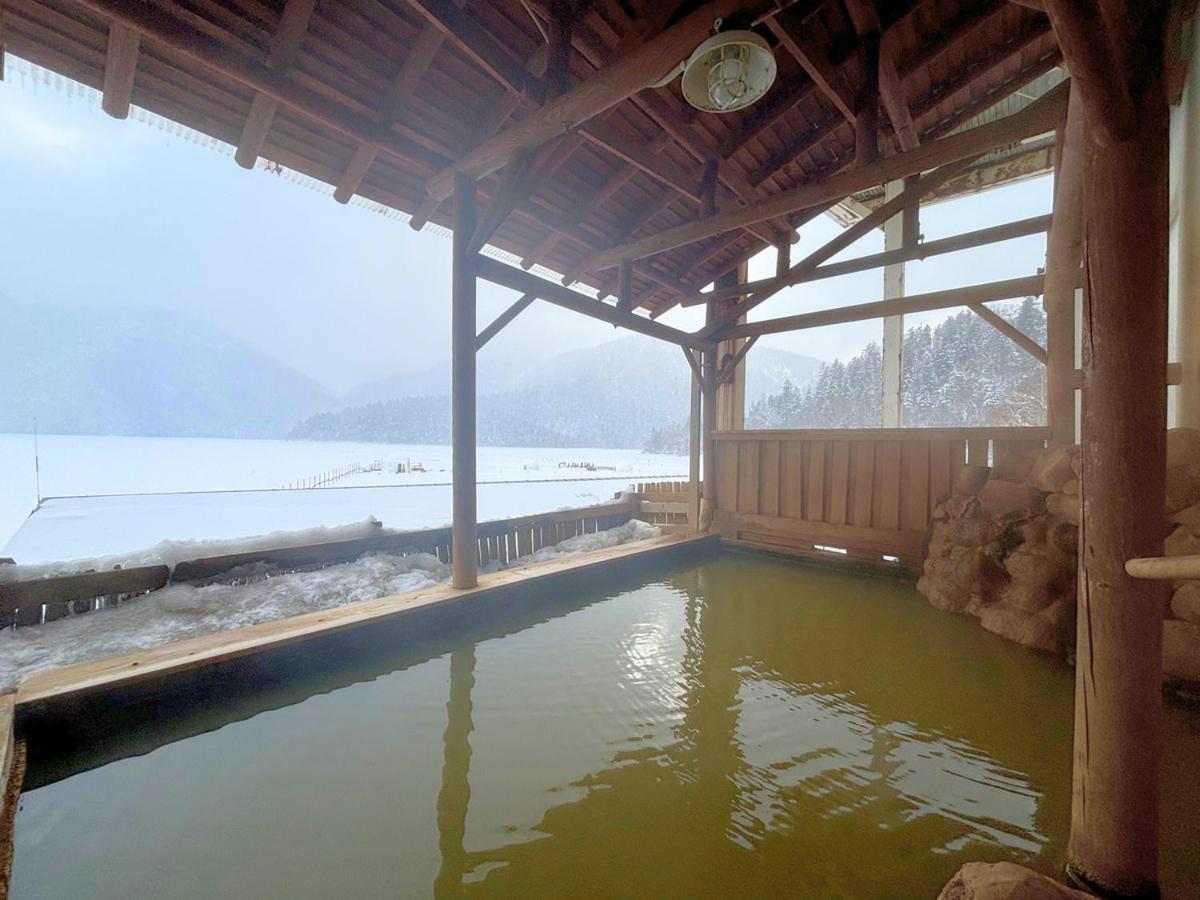 ชิการิเบตุ โคฮัง ออนเซน โฮเทล ฟูซุย Hotel Shikaoi  ภายนอก รูปภาพ