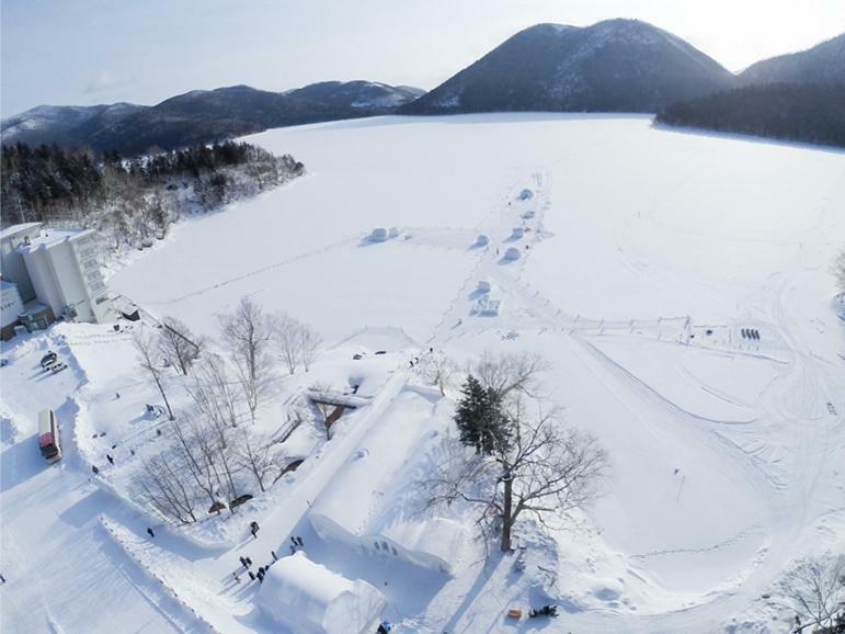 Shikaribetsu Kohan Onsen Hotel Fusui Shikaoi  ภายนอก รูปภาพ